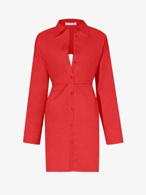 Proenza Schouler White Label Button Down Shirt Dress